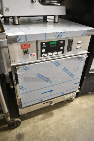 BRAND NEW SCRATCH AND DENT! 2018 Winston CAC507GR CVap Stainless Steel Commercial Cook and Hold Cabinet on Commercial Casters. 208 Volts, 1 Phase.