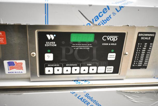 BRAND NEW SCRATCH AND DENT! 2018 Winston CAC507GR CVap Stainless Steel Commercial Cook and Hold Cabinet on Commercial Casters. 208 Volts, 1 Phase. - Image 4 of 6