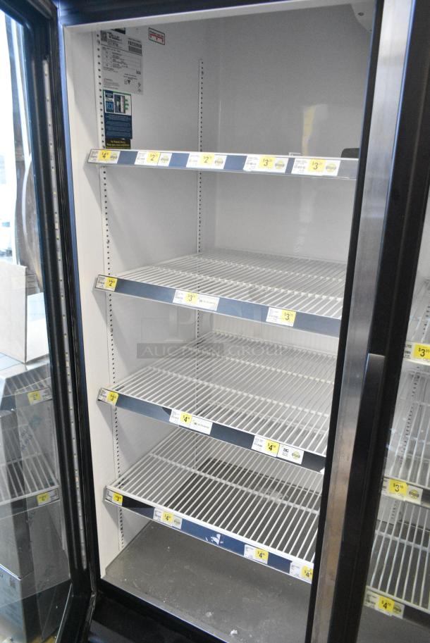 2021 True GDM-72-HC Metal Commercial 3 Door Reach In Cooler Merchandiser w/ Poly Coated Racks. 115 Volts, 1 Phase. Tested and Working! - Image 3 of 6