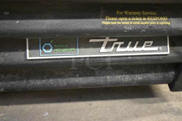 2019 True GDM-49F-HC Metal Commercial 2 Door Reach In Freezer Merchandiser w/ Poly Coated Racks. 115/208-230 Volts, 1 Phase. Tested and Working! - Image 2 of 5