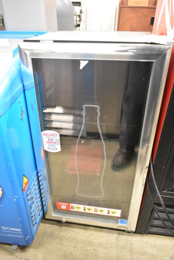 IDW GS-3-N13EB Metal Mini Cooler Merchandiser. 115 Volts, 1 Phase. Tested and Powers On But Does Not Get Cold - Image 1 of 3