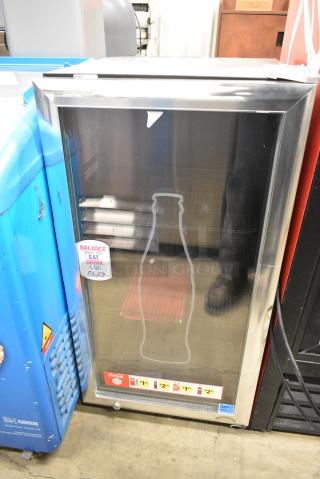 IDW GS-3-N13EB Metal Mini Cooler Merchandiser. 115 Volts, 1 Phase. Tested and Powers On But Does Not Get Cold