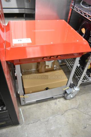 BRAND NEW SCRATCH AND DENT! Carnival King 382PM850 8 oz. Commercial Popcorn Machine / Popper. 120 Volts, 1 Phase. Tested and Working!