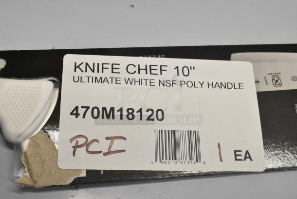 BRAND NEW SCRATCH AND DENT! 470M18120 Mercer Culinary M18120 Ultimate White® 10" Chef Knife - Image 3 of 3