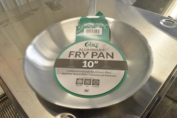 3 BRAND NEW SCRATCH AND DENT! 407FRYPAN Choice 10" Aluminum Fry Pan. 3 Times Your Bid! - Image 4 of 6