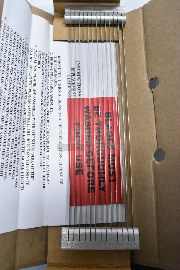 8 BRAND NEW SCRATCH AND DENT! Nemco 466-1 3/16" Tomato Slicer Replacement Blade Assembly. 8 Times Your Bid! - Image 1 of 4