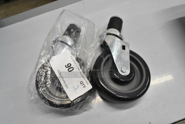 BRAND NEW SCRATCH AND DENT! Lot of 2 Commercial Casters - Image 1 of 3