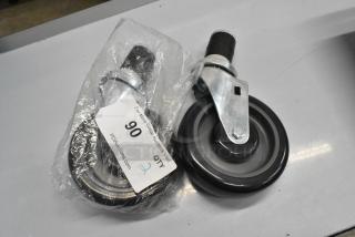 BRAND NEW SCRATCH AND DENT! Lot of 2 Commercial Casters