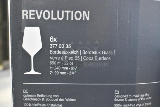 3 BRAND NEW SCRATCH AND DENT! Stolzle Lausitz Revolution Bordeaux Glasses. 3 Times Your Bid! - Image 6 of 6