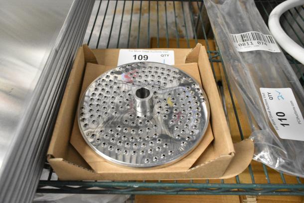 BRAND NEW SCRATCH AND DENT! Hobart 15GRATE-CHEESE-SS Hard Cheese Grater Plate - Image 1 of 5