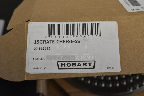BRAND NEW SCRATCH AND DENT! Hobart 15GRATE-CHEESE-SS Hard Cheese Grater Plate - Image 4 of 5