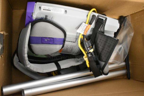 BRAND NEW SCRATCH AND DENT! 196107710 ProTeam GoFit 6 PLUS 107710 6 Qt. Backpack Vacuum with 106841 18" Sidewinder Carpet Kit - 120V - Image 2 of 6