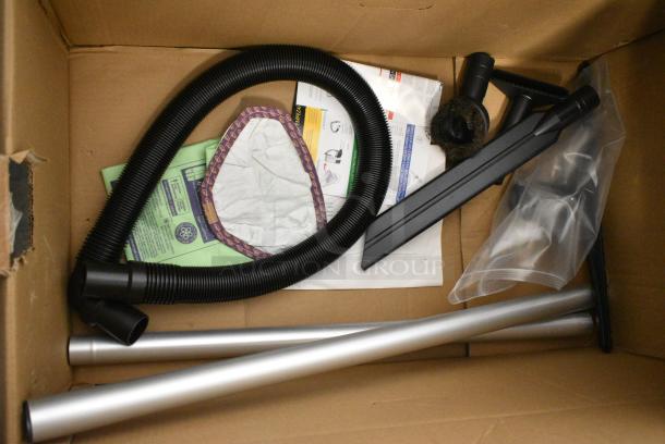 BRAND NEW SCRATCH AND DENT! 196107710 ProTeam GoFit 6 PLUS 107710 6 Qt. Backpack Vacuum with 106841 18" Sidewinder Carpet Kit - 120V - Image 6 of 6