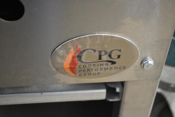 BRAND NEW SCRATCH AND DENT! Cooking Performance Group CPG 351CPGSP18N Stainless Steel Commercial Natural Gas Stock Pot Range - 80,000 BTU. - Image 2 of 5