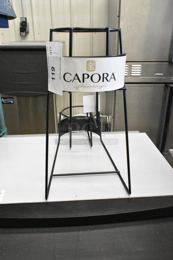 BRAND NEW SCRATCH AND DENT! Capora 513CSRH 3 Tier 64 oz. Flavoring Sauce Rack - Image 3 of 5