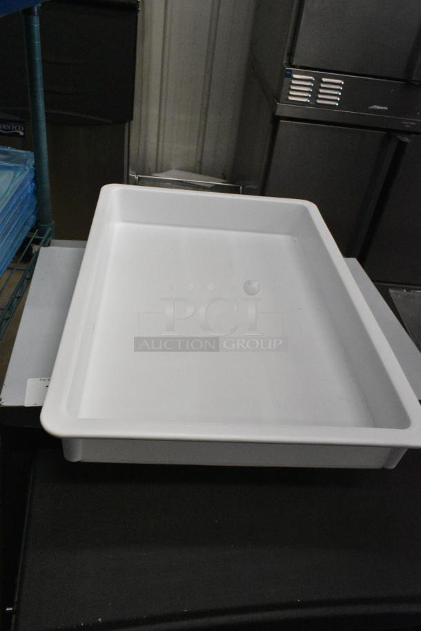 2 BRAND NEW SCRATCH AND DENT! Bakers Mark BM176DB18263 White Poly Dough Bin. 2 Times Your Bid! - Image 1 of 6
