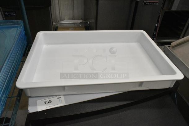 2 BRAND NEW SCRATCH AND DENT! Bakers Mark BM176DB18263 White Poly Dough Bin. 2 Times Your Bid! - Image 3 of 6