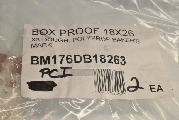 2 BRAND NEW SCRATCH AND DENT! Bakers Mark BM176DB18263 White Poly Dough Bin. 2 Times Your Bid! - Image 6 of 6