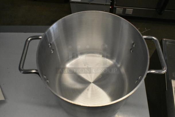 3 BRAND NEW SCRATCH AND DENT! Choice 471SP8QT 8 Qt. Standard Weight Aluminum Stock Pot. 3 Times Your Bid! - Image 3 of 4