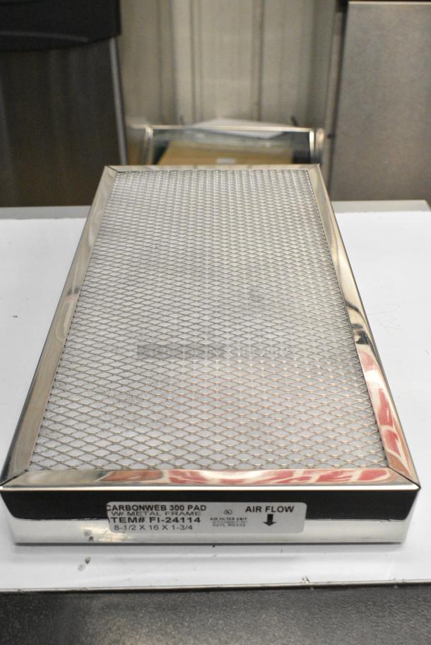 2 BRAND NEW SCRATCH AND DENT! Alto-Shaam FI-24114 Hood Charcoal Filter with Stainless Steel Frame for 10-10EVH and 6-10EVH. 2 Times Your Bid! - Image 5 of 5
