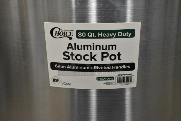 BRAND NEW SCRATCH AND DENT! Choice 471SPC80 19 5/8" Aluminum Pot / Pan Cover - Image 6 of 6