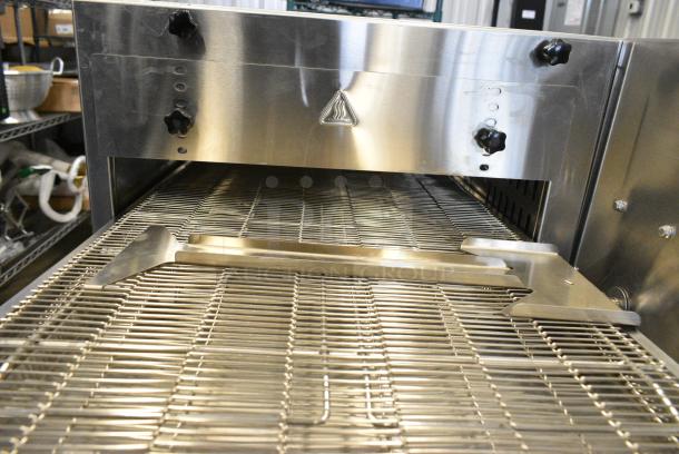 BRAND NEW SCRATCH AND DENT! Cooking Performance Group CPG 351ICOED Stainless Steel Commercial Countertop Electric Powered Conveyor Pizza Oven. 240 Volts, 3 Phase. - Image 6 of 10