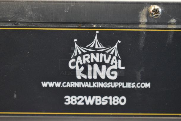BRAND NEW SCRATCH AND DENT! 2023 Carnival King 382WBS180 WBS180 Brussels / Liege Style Belgian Waffle Maker. 120 Volts, 1 Phase. Tested and Powers On But Does Not Get Warm - Image 6 of 7