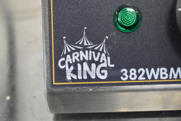 BRAND NEW SCRATCH AND DENT! 2024 Carnival King 382WBM13 WBM13 Non-Stick Belgian Waffle Maker with Timer. 120 Volts, 1 Phase. Tested and Working! - Image 2 of 8