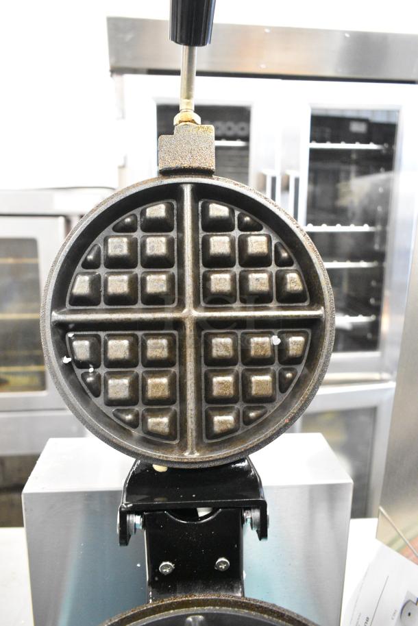BRAND NEW SCRATCH AND DENT! 2024 Carnival King 382WBM13 WBM13 Non-Stick Belgian Waffle Maker with Timer. 120 Volts, 1 Phase. Tested and Working! - Image 6 of 8