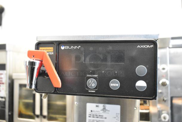 BRAND NEW SCRATCH AND DENT! 2024 Bunn SINGLE AXIOM 15 Stainless Steel 1 Gallon Coffee Brewer with Hot Water Dispenser. 120 Volts, 1 Phase. - Image 4 of 7