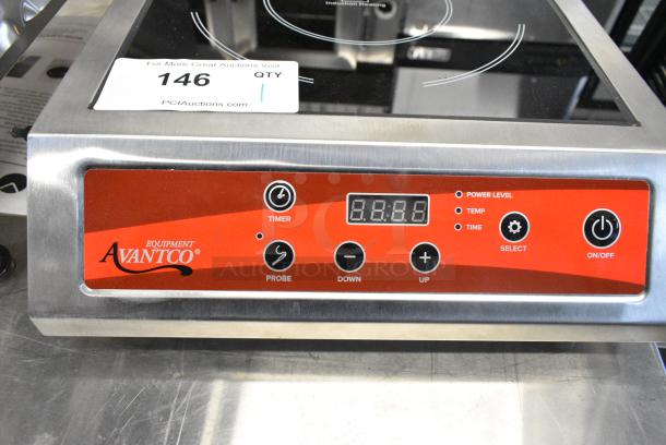 BRAND NEW SCRATCH AND DENT! Avantco 177IC3500P IC3500P Countertop Induction Range / Cooker. 208-240 Volts, 1 Phase. - Image 3 of 5