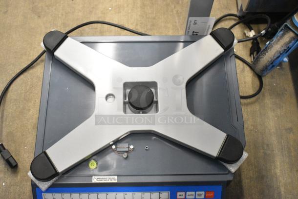 BRAND NEW SCRATCH AND DENT! AvaWeigh 334PCSP30T PCSP30T 30 lb. Digital WiFi Price Computing Scale with Thermal Label Printer and LCD Tower Display. 110-240 Volts, 1 Phase. Tested and Working! - Image 4 of 8