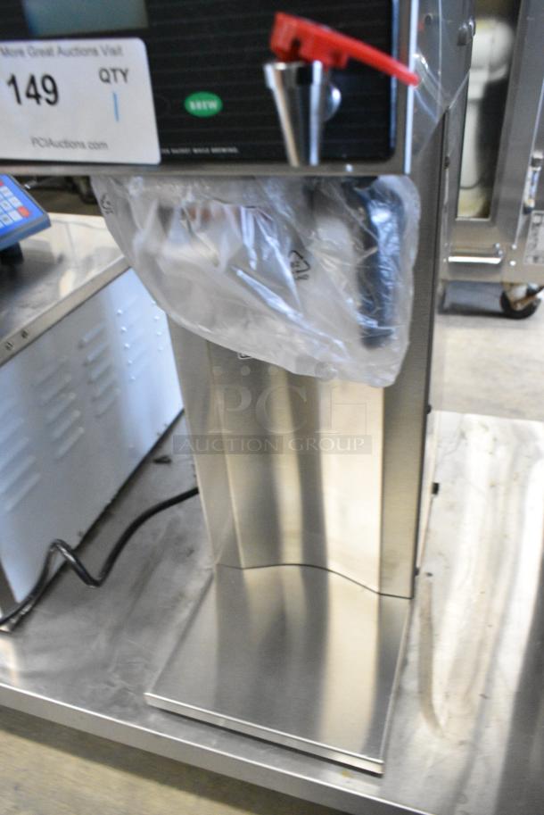 BRAND NEW SCRATCH AND DENT! Curtis D500GT12A000 Automatic Airpot Coffee Brewer with Digital Controls w/ Hot Water Dispenser and Metal Brew Basket. 120 Volts, 1 Phase. - Image 5 of 8