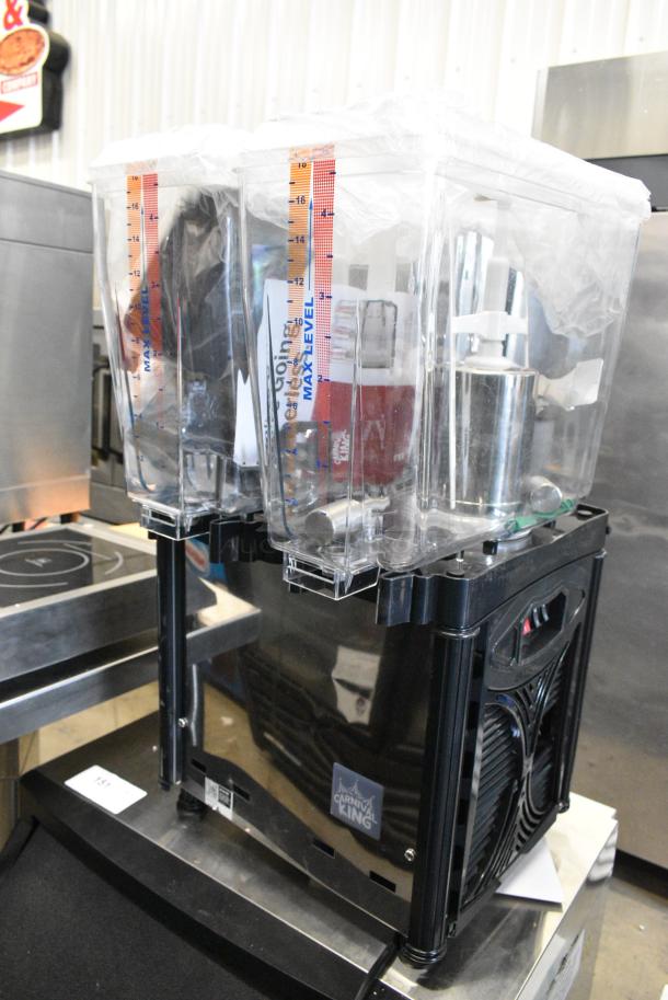 BRAND NEW SCRATCH AND DENT! 2023 Carnival King 382RBD5G2 JETCOF 240M Double 5 Gallon Bowl Refrigerated Beverage Dispenser. 120 Volts, 1 Phase. Tested and Working! - Image 2 of 11