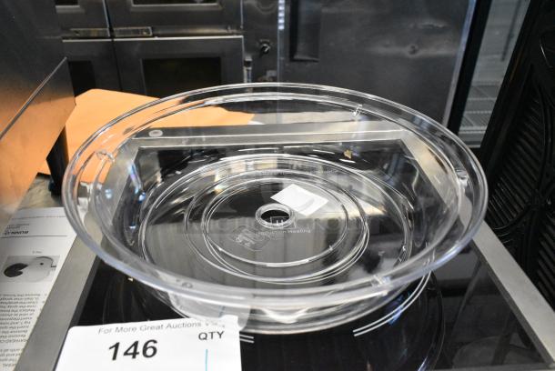 12 BRAND NEW SCRATCH AND DENT! 260PCCOV11 Choice 11" Clear Polycarbonate Plate Cover. 12 Times Your Bid! - Image 3 of 4