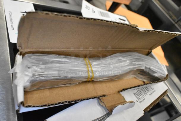 6 BRAND NEW SCRATCH AND DENT! Various Items Including 92563813 Nemco 56381-3 1/2" Green Push Block Cleaning Gasket, 4 Box of 12 267270005 Choice Milton 7 1/2" 18/0 Stainless Steel Medium Weight Dinner Fork, 407SSMXB8 Choice 8 Qt. Standard Stainless Steel Mixing Bowl. 6 Times Your Bid! - Image 6 of 10