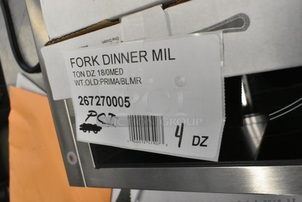 6 BRAND NEW SCRATCH AND DENT! Various Items Including 92563813 Nemco 56381-3 1/2" Green Push Block Cleaning Gasket, 4 Box of 12 267270005 Choice Milton 7 1/2" 18/0 Stainless Steel Medium Weight Dinner Fork, 407SSMXB8 Choice 8 Qt. Standard Stainless Steel Mixing Bowl. 6 Times Your Bid! - Image 7 of 10