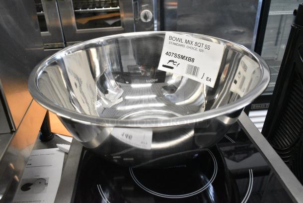 6 BRAND NEW SCRATCH AND DENT! Various Items Including 92563813 Nemco 56381-3 1/2" Green Push Block Cleaning Gasket, 4 Box of 12 267270005 Choice Milton 7 1/2" 18/0 Stainless Steel Medium Weight Dinner Fork, 407SSMXB8 Choice 8 Qt. Standard Stainless Steel Mixing Bowl. 6 Times Your Bid! - Image 8 of 10