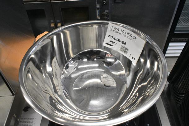 6 BRAND NEW SCRATCH AND DENT! Various Items Including 92563813 Nemco 56381-3 1/2" Green Push Block Cleaning Gasket, 4 Box of 12 267270005 Choice Milton 7 1/2" 18/0 Stainless Steel Medium Weight Dinner Fork, 407SSMXB8 Choice 8 Qt. Standard Stainless Steel Mixing Bowl. 6 Times Your Bid! - Image 9 of 10
