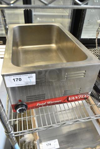 BRAND NEW SCRATCH AND DENT! Avantco 177W50 W50 12" x 20" Full Size Electric Countertop Food Warmer. 120 Volts, 1 Phase. Tested and Working!