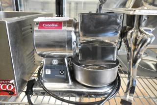 BRAND NEW SCRATCH AND DENT! Estella 348CG12 CG12 Electric Hard Cheese Grater. 120 Volts, 1 Phase. Tested and Working!