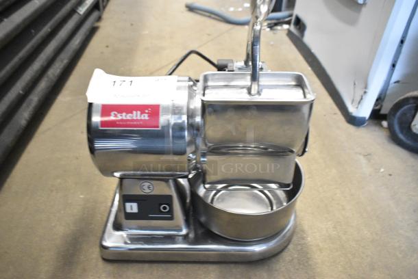 BRAND NEW SCRATCH AND DENT! Estella 348CG12 CG12 Electric Hard Cheese Grater. 120 Volts, 1 Phase. Tested and Working! - Image 3 of 7