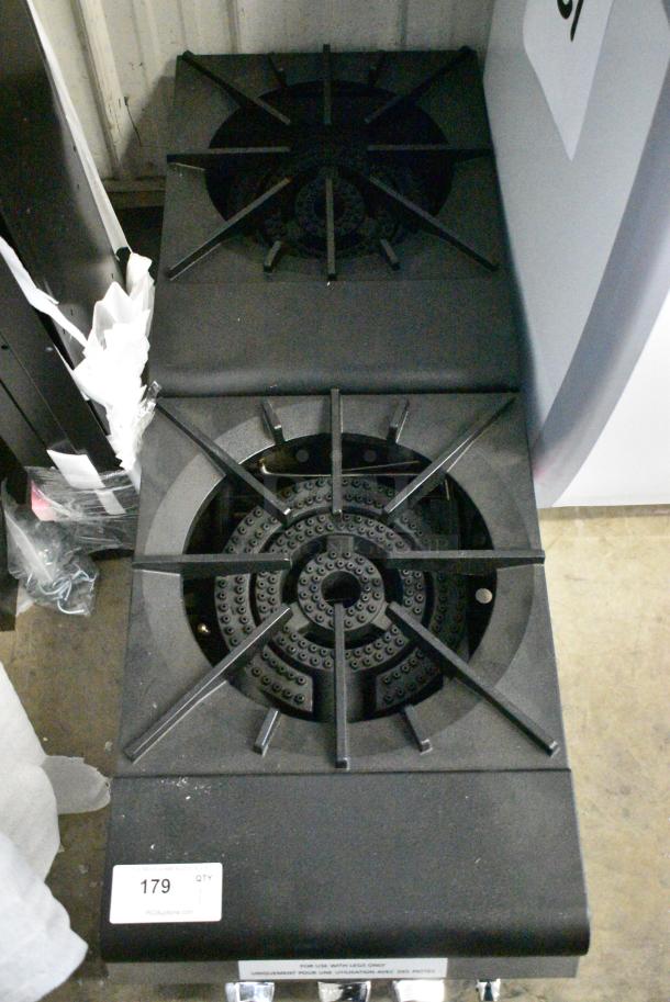 BRAND NEW SCRATCH AND DENT! Vulcan VSP200F-1 Stainless Steel Natural Gas 2 Burner Stock Pot Range. 220,000 BTU. - Image 5 of 6