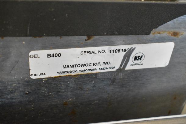 Manitowoc SY0604A Stainless Steel Commercial Ice Machine Head on Manitowoc B400 Commercial Ice Bin. 208-230 Volts, 1 Phase. - Image 7 of 7