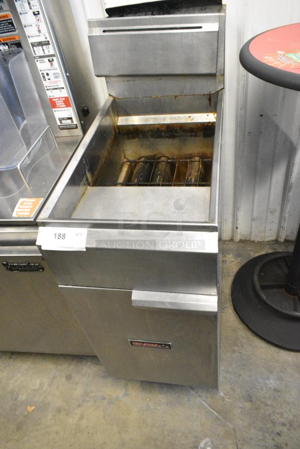 Tri Star TSF-4050 HD Stainless Steel Commercial Floor Style Propane Gas Powered Deep Fat Fryer. 114,000 BTU. - Image 2 of 6