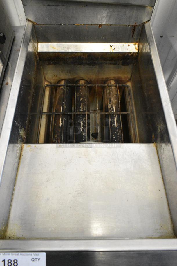 Tri Star TSF-4050 HD Stainless Steel Commercial Floor Style Propane Gas Powered Deep Fat Fryer. 114,000 BTU. - Image 3 of 6