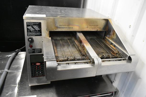 Hatco ITQ-1750-2C Stainless Steel Commercial Countertop Double Conveyor Toaster Oven. 208  Volts, 1 Phase. - Image 1 of 6