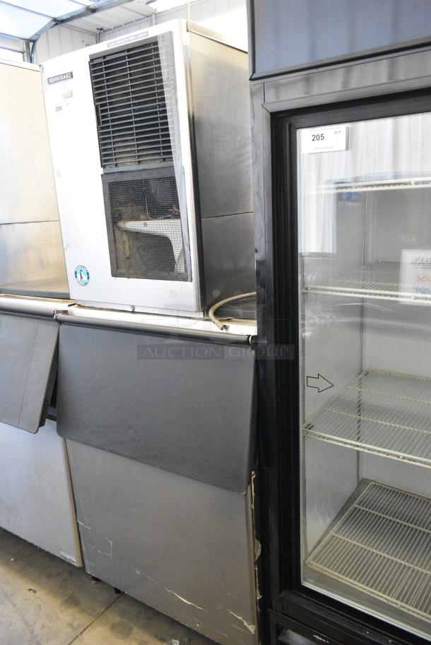 Hoshizaki KM-515MAH Stainless Steel Ice Head on Commercial Bin. 115 Volts, 1 Phase. - Image 1 of 6
