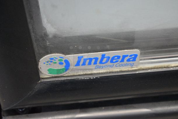 Imbera VR12 Metal Commercial Single Door Reach In Cooler Merchandiser w/ Poly Coated Racks. 115 Volts, 1 Phase. Tested and Working! - Image 2 of 4