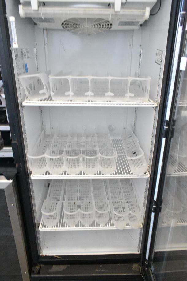 Imbera VR12 Metal Commercial Single Door Reach In Cooler Merchandiser w/ Poly Coated Racks. 115 Volts, 1 Phase. Tested and Working! - Image 3 of 4
